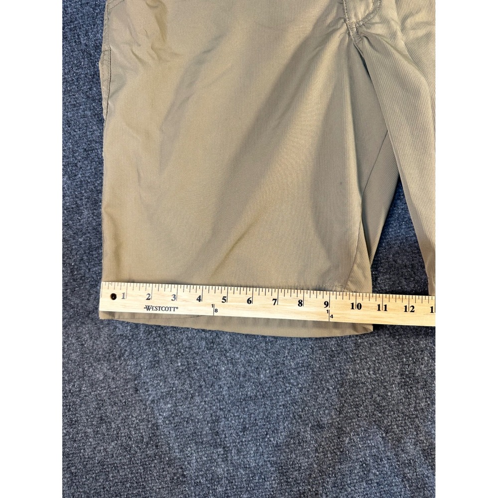 Wrangler Mens Outdoor Performance Shorts Khaki Tan Size 32 Hiking Utility - Picture 6 of 12